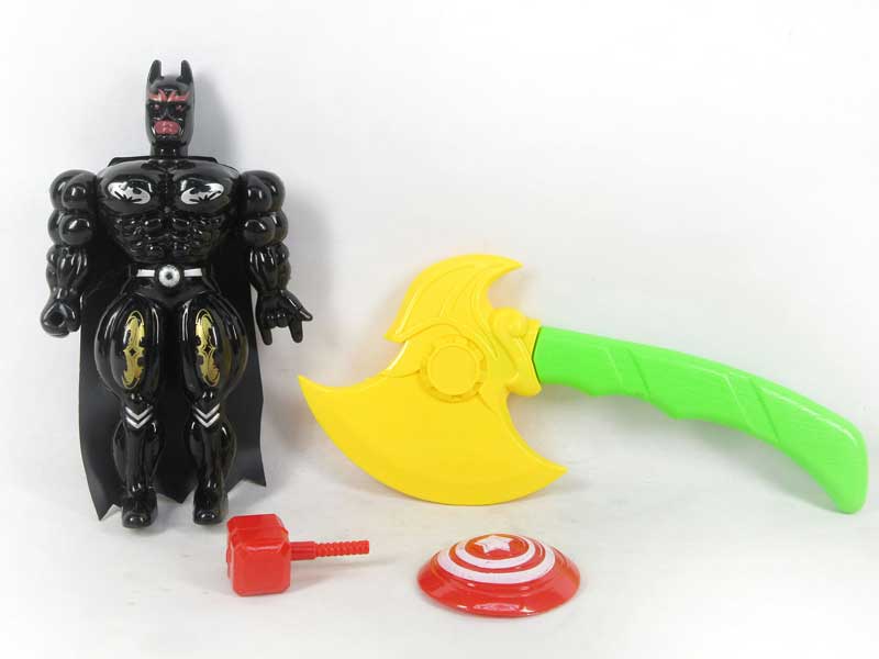 Bat Man W/L & Axe toys