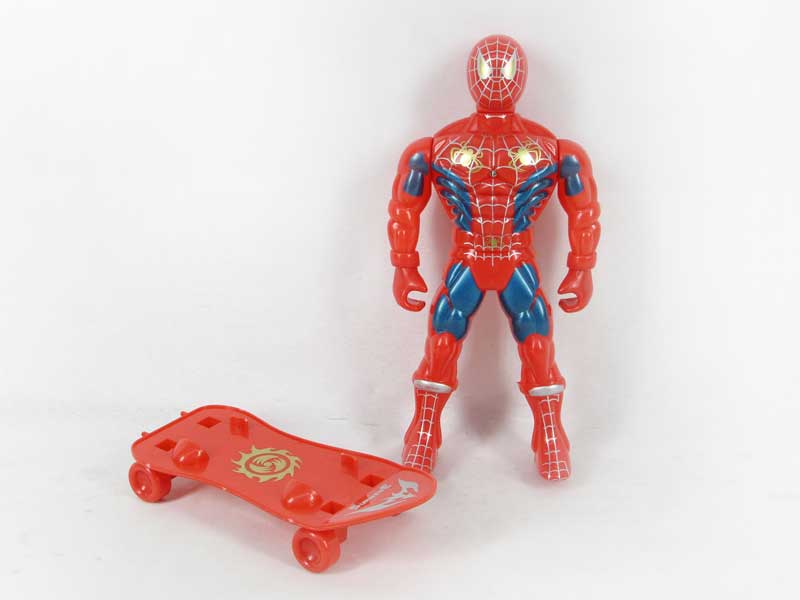Spider Man W/L & Scooter toys