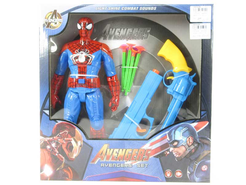Spider Man W/L & Toys Gun toys