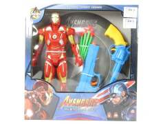 Iron Man W/L_S & Toys Gun