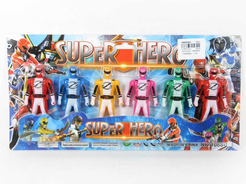 10CM Super Man(6in1) toys