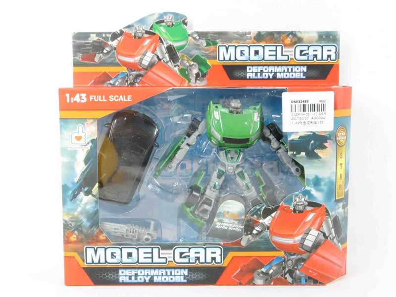 1:43 Metal Transforms Car(3S多色) toys