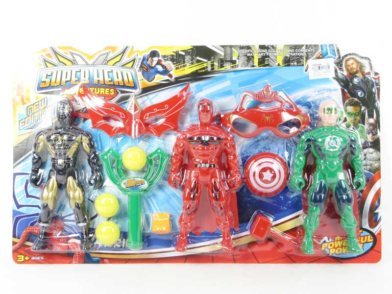 Super Man Set W/L(3in1) toys