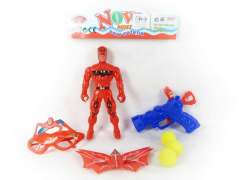 Spider Man W/L & Toys Gun