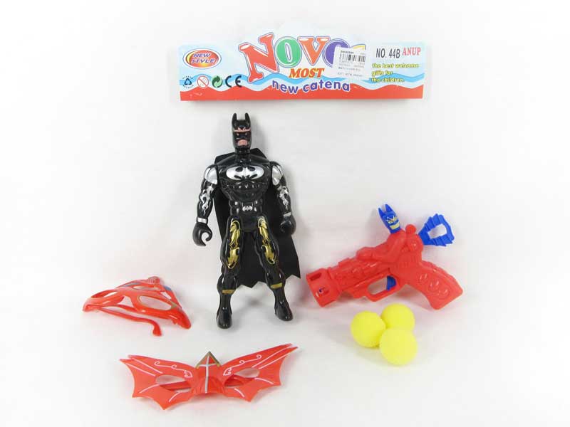 Bat Man W/L & Toys Gun toys