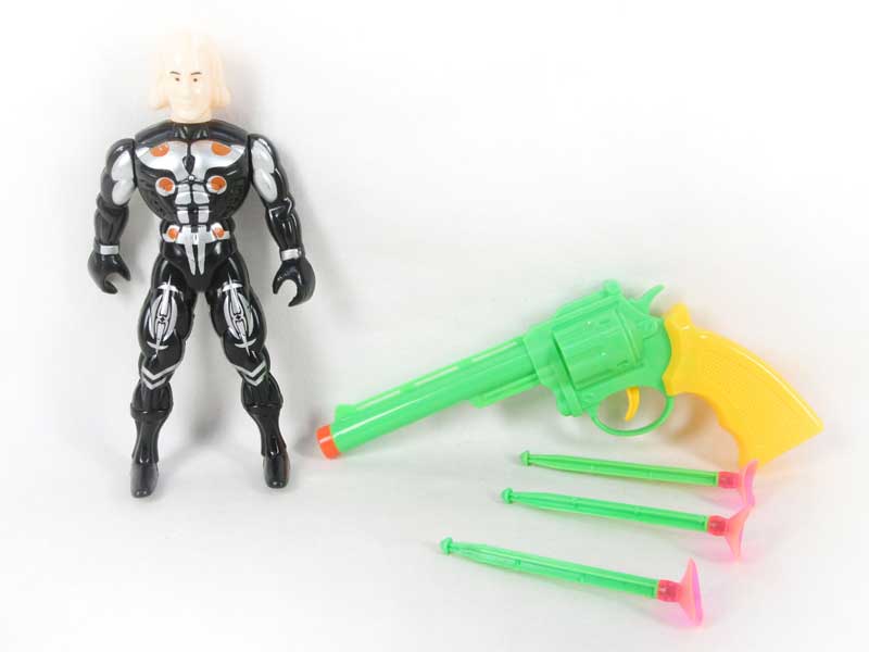 Thunder Maul Set W/L & Soft Bullet Gun toys