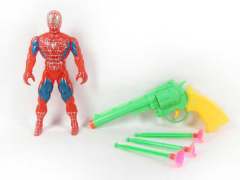 Spider Man Set W/L & Soft Bullet Gun
