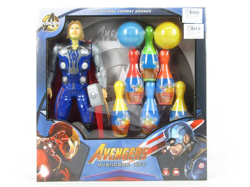Thor W/L_S & Bowling Game toys