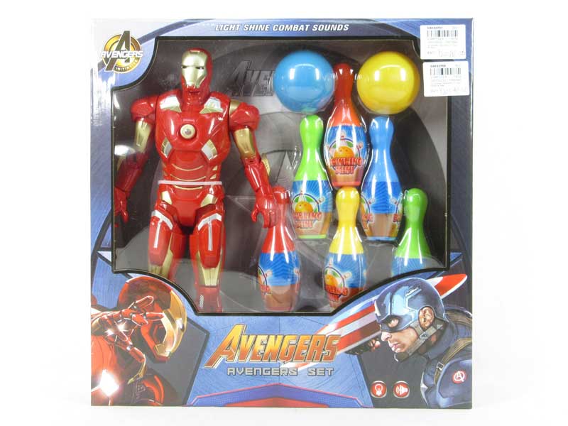 Iron Man W/L & Bowling Game toys