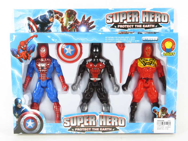 Super Man W/L（3in1） toys