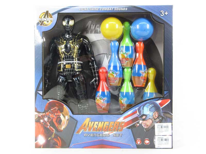 Spider Man W/L & Bowling Game toys