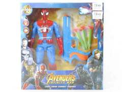 Spider Man W/L_S & & Toy Gun