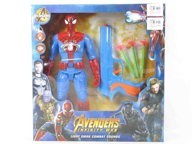 Spider Man W/L & & Toy Gun toys