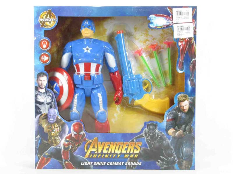Captain America W/L & Toys Gun toys
