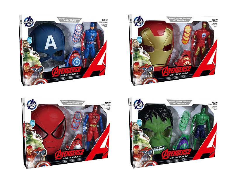 Super Man W/L & Mask（4S） toys