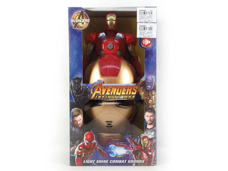 Iron Man Set W/L_S & Mask toys