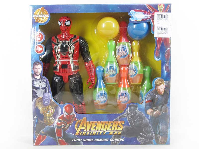 Spider Man W/L_S & Bowling Game toys