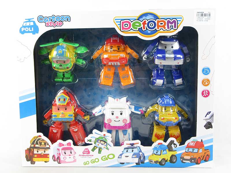 Transforms Car（6in1） toys