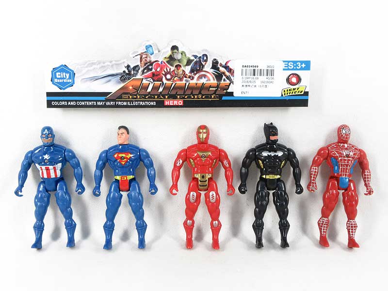 Super Man W/L（5in1） toys