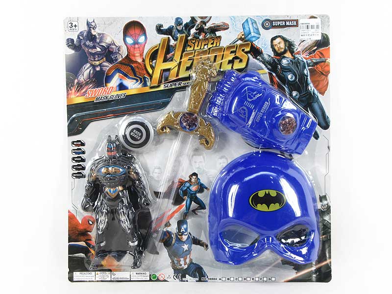 Bat Man Set W/L toys