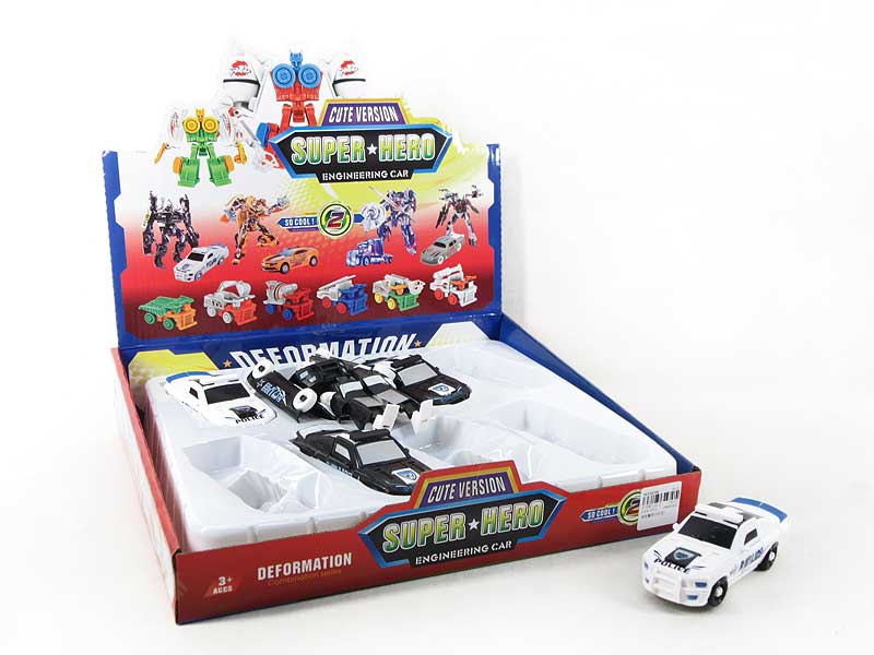Transforms Police Car(8in1) toys