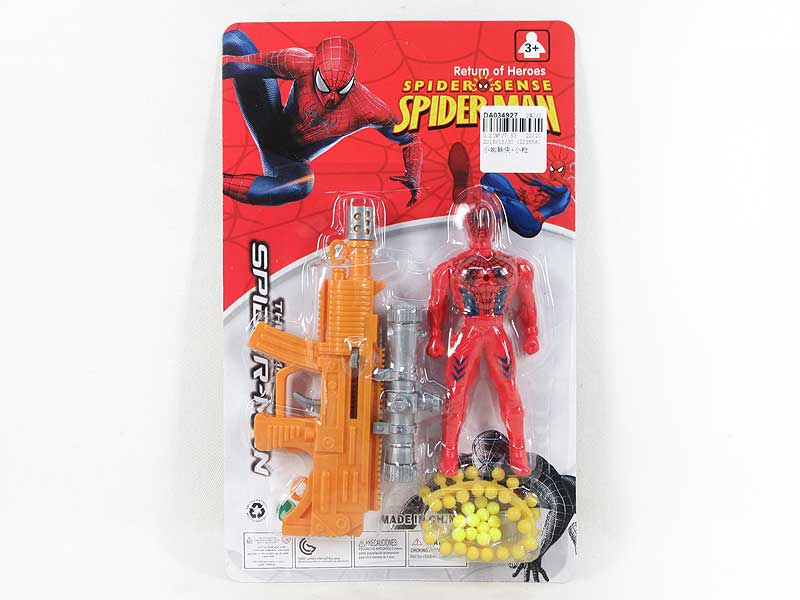 Spider Man & Toy Gun toys