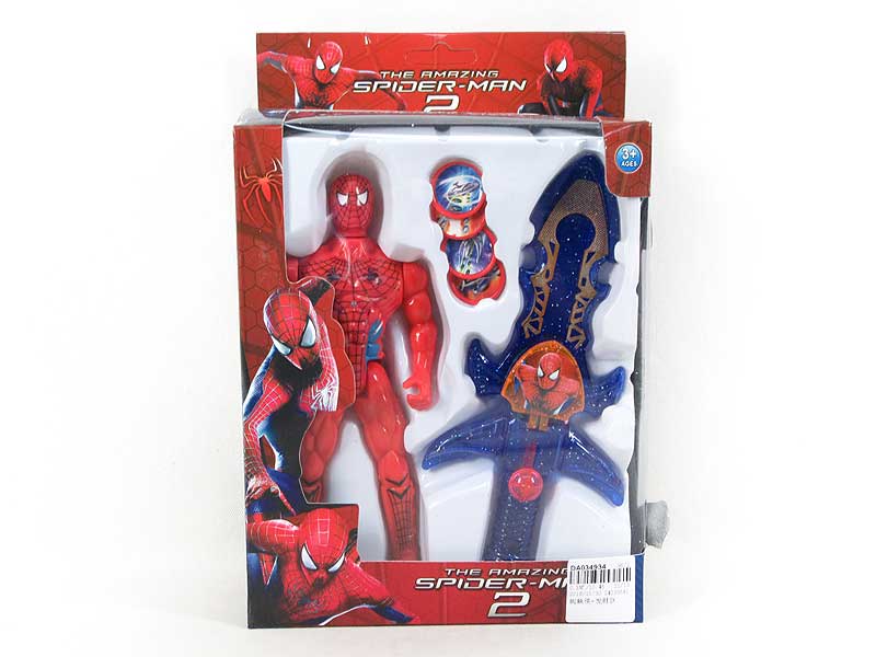 Spider Man & Launching Sword toys