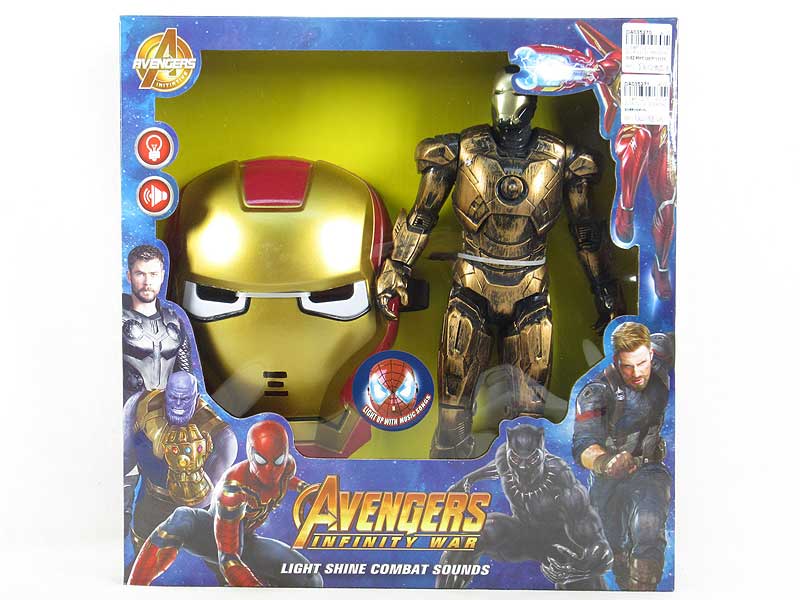 Iron Man W/L_S & Mask W/L_S toys