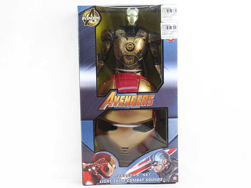 Iron Man W/L & Mask toys