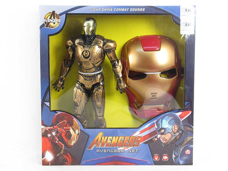 Iron Man W/L & Mask toys