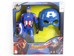 Captain America W/L & Mask