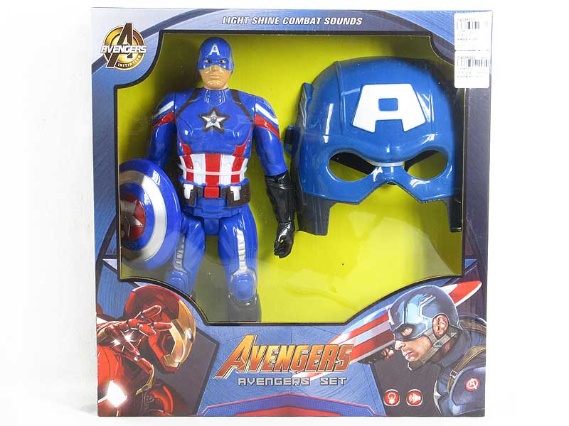 Captain America W/L_S & Mask toys