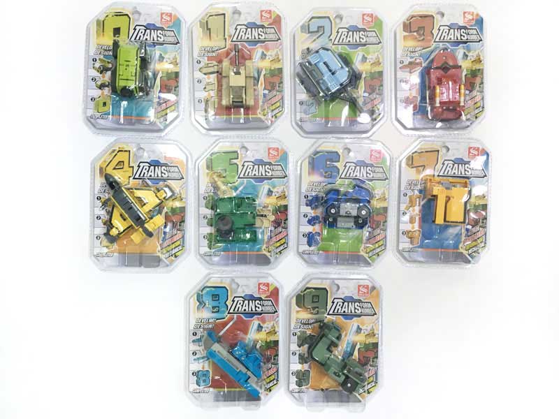 Transform Number(10S) toys
