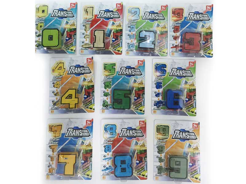 Transform Number(10S) toys
