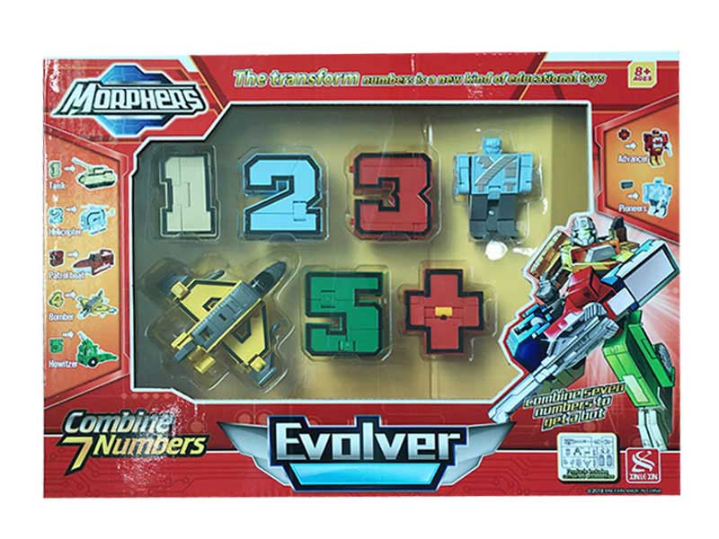 Transform Number(7in1) toys