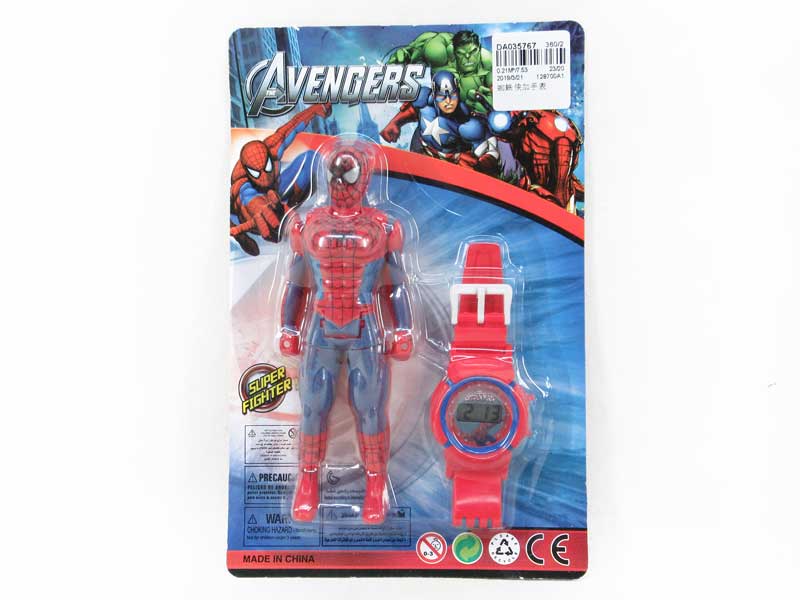 Transforms Spider Man & Watch toys