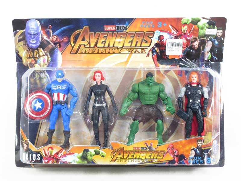 5.5inch The Avengers W/L(4in1) toys