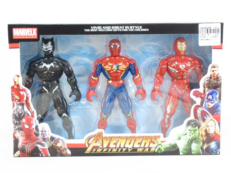 The Avengers W/L(3in1) toys