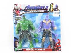 The Hulk W/L & Super Man W/L