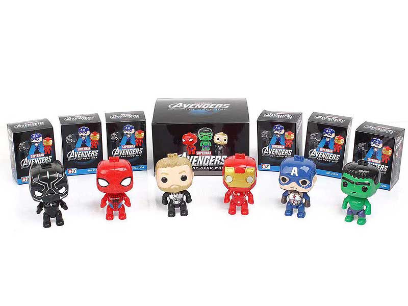 The Avengers(6in1) toys