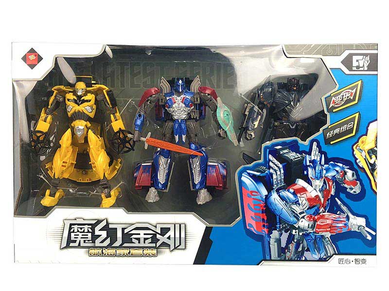 7inch Transforms Robot Set(2in1) toys