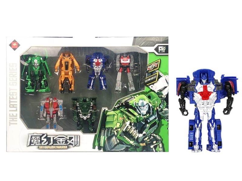 4.5inch Transforms Robot(6in1) toys