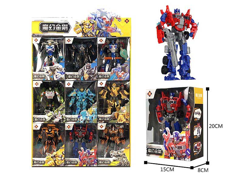 7inch Transforms Robot(9in1) toys