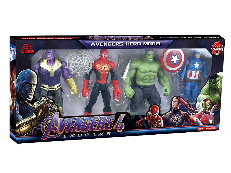 15CM The Avengers W/L(4in1) toys