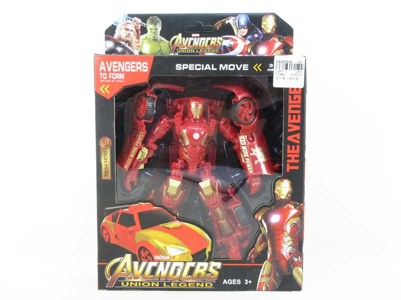 Transformed Avengers toys