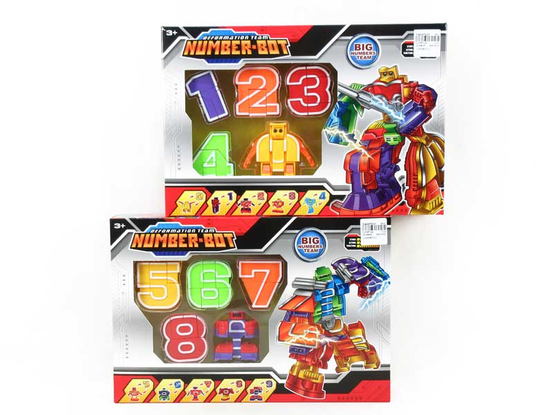 Transform Number(5in1) toys