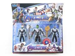 6inch The Avengers Set(3in1)