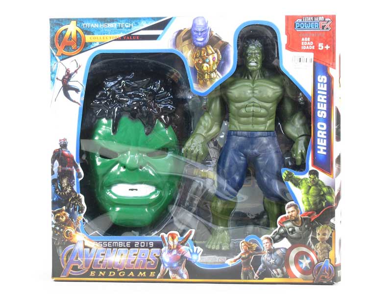 12inch The Avengers W/L_S & Mask(5S) toys