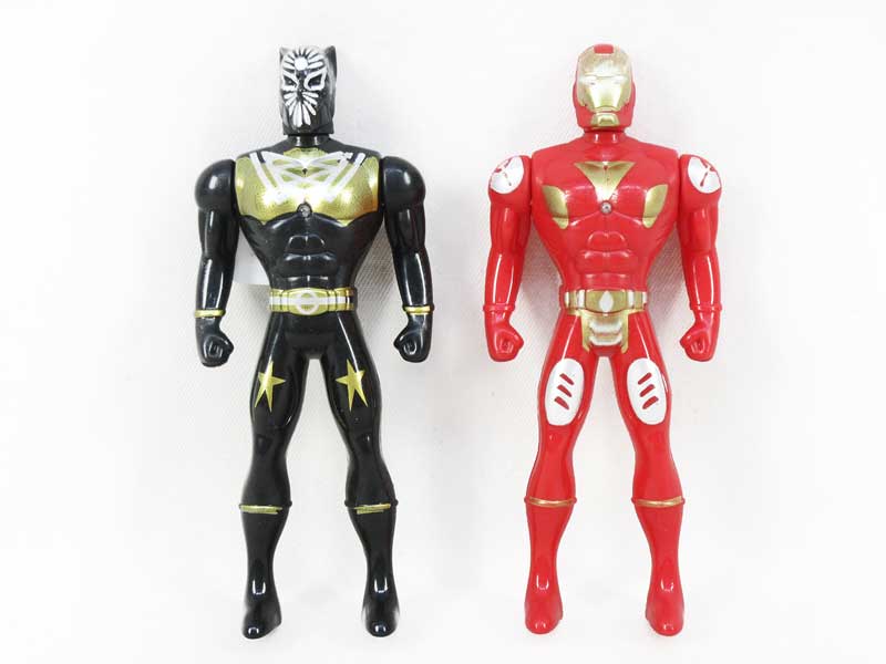 Iron Man & Black Leopard W/L(2in1) toys