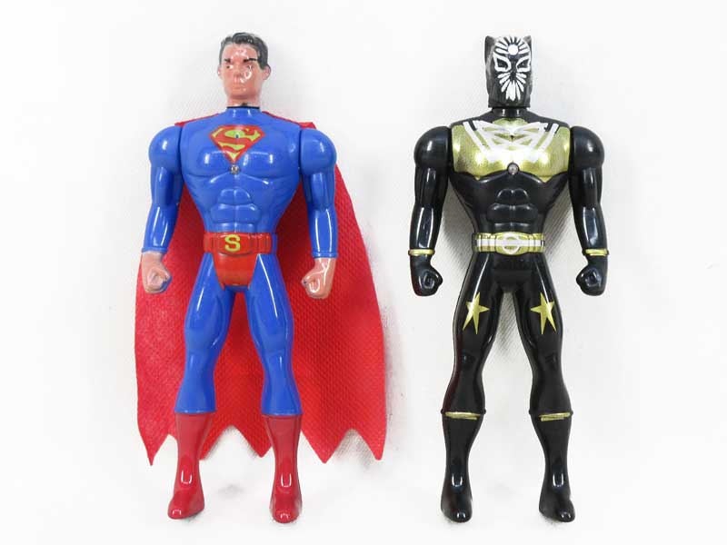 Super Man & Black Leopard W/L(2in1) toys